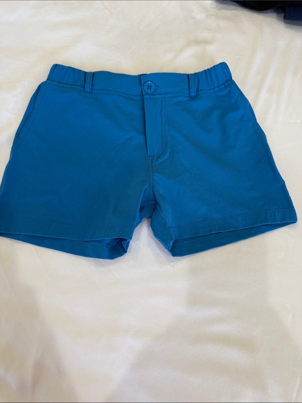 Southern Lure Flat Front Shorts in Bright Teal